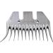 MasXirch 13 Curved Tooth Sheep Shear Clipper Replacement Blades for fit Oster Lister Heiniger Sheep Clippers Detachable Animal Trimmer Shears for Grooming Goats Lambs Llamas Alpacas - Buy Online on GoSupps.com