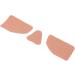 Ghzste Under Eye Ultraviolet Pads Wind Frost Proof Breathable Sweat Absorbent Face Protection Patches for Outdoor (Squared Seperated) - Buy Online on GoSupps.com