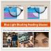 Multifocal Transition Photochromic Progressive Reading Glasses - Blue Light Blocking Metal Multifocus Readers for Men & Women - 2.5x in Black - Buy Online on GoSupps.com