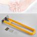 Toilet Support Rail Stainless Steel Flip Up Handicap Safety Grab Bar Rails Wall Mounted Toilet Support for Elderly Disabled Pregnant Shower Assist Aid(White 80cm) 80cm White - Buy Online on GoSupps.com