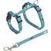 Trixie 4144 Kitten Harness with Leash - Adjustable Nylon 21-33 cm Assorted Colors - Comfortable & Safe Pet Gear - Buy Online on GoSupps.com