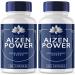 (2 Pack) Aizen Power for Men Aizen Power Plus Growth All Natural Male Supplement to Boost Energy and Performance AizenPower 24 Vitamin Reviews (120 Capsules)