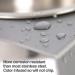 PetFusion Elevated Dog and Cat Bowls - Premium Anodized Aluminum Feeder with US Food Grade Stainless Steel Raised Bowls (Short 4 Metallic Gray) - Buy Online on GoSupps.com