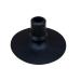 Acclaim Push On Lawn Bowls Bowlers Walking Stick Green Protector End Black 18 mm Diameter