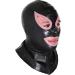Latex Hood Rubber Mask - Black & Pink with Contrast Trim | 0.6mm International Shipping - Buy Online on GoSupps.com