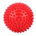 Akozon massage ball massage balls roller bodies spiky balls fitness finger relaxing tool durable plastic hand control rehabilitation hedgehog ball (9cm-red)