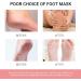 3 Pair Foot Peeling Mask Socks - Moisturizing Foot Mask for Dry & Cracked Feet - Easy Corn Removal - Foot Spa Treatment for Men & Women - Buy Online on GoSupps.com