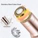 Alfaview Facial Hair Remover for Women Portable Painless Facial Epilator Hair Removal with Built-in LED Light for Women Bikini Area Peach Fuzz Chin Upper Lip & Arms (USB Charging) White White-USB Charging - Buy Online on GoSupps.com