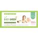 Baby Green Wipes Unscented Compostable Biodegradable and Organic Value Pack (12 Packs of 72) 864 for Sensitive Skin 72 Count (Pack of 12) - Buy Online on GoSupps.com