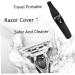 Silicone Travel Protection Case for Manual Razors - Durable Razor Housing Bag for Men - Buy Online on GoSupps.com