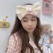2 Pcs Cute Bow Eye Mask - Soft Silk Sleep Mask for Comfortable Sleep - Pink & Blue - Perfect for Women & Girls - Buy Online on GoSupps.com