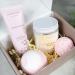 Natural Amor Relaxation Spa Gift Set for Women - 4pc Gift Box with Candle, Hand Cream, Bath Bombs - Buy Online on GoSupps.com