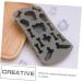 Alipis 2pcs Dessert Dark Molds Grey Bones Shape Cakes Baking Silicone Creative Skeleton Bone-Shaped Shaped - Buy Online on GoSupps.com