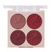 Lipgloss Lipstick High Pigment Lips Cosmetic Lipstick Palette Lip Gloss Palette Make up Set 1.00 g (1 Pack) # 04