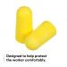 Buy 3M Ear Taperfit Uncorded Earplugs - 10/BX Yellow - Best Noise Protection for International Shipping - Buy Online on GoSupps.com