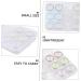 Solustrie Contact Lens Container | Clear Case & Organizer for Travel - Ideal Storage for Colored Lenses - Buy Online on GoSupps.com