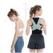 Buy Lumbar Posture Corrector Adjustable Back Brace - Shoulder Protection Corset (L Code) - Black & Grey - Buy Online on GoSupps.com