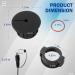Bonbo 010-10551-00 Marine Network Cable 20 Feet | Split Connector & Waterproof Cap | Garmin RJ45 Compatible - Buy Online on GoSupps.com