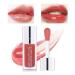 Prreal Tinted Lip Oil Plumping Lip Gloss Hydrating Lip Glow Oil Lip Care Moisturizing Clear Toot Lip Oil for Dry Lips Nourishing Water Glossy Glass Lip Oil Gloss Non-Sticky Shine Lip Tint (Rosewood)