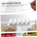 STOBAZA Eggs Refrigerator Egg Container Egg Holder Fridge Acrylic Bin Organizer Egg Rack Egg Tray Trash Can - Buy Online on GoSupps.com