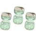 Colcolo 3-Part Travel Contact Lens Container Set - Green | Daily Use R-Caps 7x7x2.5 cm | International Shipping - Buy Online on GoSupps.com