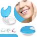 2-Pack of Press Retainer Case Portable Denture Box Braces Denture Retainer Easy to Carry Suitable for Dentures Braces (Pink&Blue) - Buy Online on GoSupps.com