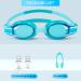 Children's Swimming Glasses | Dive Goggles for Boys & Girls | UV Protection & Leak-proof Design | Waterproof Set with Earplugs & Nasal Clip - Blue - Buy Online on GoSupps.com