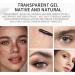 Clear Eyebrow Setting Gel Waterproof Liquid Brow Shaping Gel Long Lasting Brow Gel with Brush 2PCS Eyebrow Gel - Buy Online on GoSupps.com