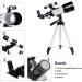 ESAKO Telescope for Kids & Astronomy Beginners  70mm Aperture Portable Telescopes with 3 Eyepieces  Height Adjustable Tripod & Phone Adapter Gift for Kids 30070 White - Buy Online on GoSupps.com