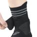 Breathable Ankle Support Sleeve - Adjustable Compression Brace for Sports Boxing & Basketball | International Shipping Available - Buy Online on GoSupps.com