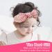 GXGM 3-Piece Baby Hairbands | Cute Headbands for Newborn Girls | Bow Hairbands for Infants - Buy Online on GoSupps.com