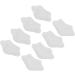 Buy Reusable Shoe Filler & Heel Protectors - 4 Pairs Ergonomic Heel Grips & Cushioned Inserts for Big Shoes - Buy Online on GoSupps.com