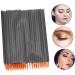 Hemoton 100pcs Disposable Eyeliner Brush Facial Tool Artificial Fiber Brush Lip Thin Eyeliner Brush Plastic 9x6.5cm Black - Buy Online on GoSupps.com