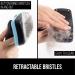 Gorilla Grip Self Cleaning Pet Slicker Brush for Dogs and Cats - Shedding and Dematting Tool for Long or Short Hair Pets - Detangle Undercoat Fur - Blue, 7.28 x 4.96 - Buy Online on GoSupps.com