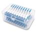 Fleuse Brosse Interdental Brushes 200pcs Interdental Brushes Silicone Toothbrush for Family Teeth Cleaning Oral Hygiene