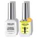 Gellen Cuticle Oil & Softener for Nails 2 Pcs 18ml Cuticle Remover & Strengthener Nail Cuticle Protector 2 in 1 Nail Care Kit for Cuticle Removing & Repairng Manicure Essentials for Gel Nail Polish