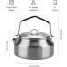 ThousWinds 1L Camping Kettle - Stainless Steel Tea Coffee Pot for Outdoor Hiking - Lightweight & Durable - Buy Online on GoSupps.com