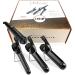 INF PROFESSIONAL 3-IN-1 INTERCHANGEABLE CURLING WAND 3 BARRELS FOR MULTIPLE HAIRSTYLES FOR LONG SHORT THICK FINE HAIR - Buy Online on GoSupps.com