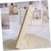 Amosfun Show Rack 1pc Box Nail Display Board Natural Wood Dust-proof Transparent Lid Fake Nails - Buy Online on GoSupps.com