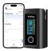Viatom bluetooth pulseximeter finger oximeter with app and 12 data records oxygen saturation measuring device finger blood oxygen measuring device finger for heart rate with alarm free app