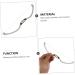 Hemoton 3pcs eyebrow positioning ruler eyebrow shaping kit with stencils eyebrow shaping kit Metal - Buy Online on GoSupps.com