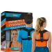 ComfyBrace Posture Corrector-Back Brace for Men and Women- Fully Adjustable Straightener for Mid, Upper Spine Support- Neck, Shoulder, Clavicle and Back Pain Relief-Breathable