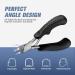 Professional Nail Clippers for Thick, Ingrown Toenails - Curved Blade for Men, Women, Seniors - Ideal Pedicure Tool Gift - Buy Online on GoSupps.com