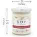 Spa Date Scented Soy Candle - Natural Lemongrass & Patchouli Essential Oils | 100% Soy Wax Aromatherapy | 9oz Glass Jar - International Shipping - Buy Online on GoSupps.com