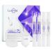 Teeth Whitening Kit with LED Light Pro Teeth Whitener Combo for Efficient Sensitive Teeth Whitening 4 Teeth Whitening Gel Pens & 2 Mouth Trays