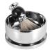 Men's Shaving Brush Bowl Set | Faux Hair Brush & Alloy Stand Holder | Premium Shaving Tools for a Perfect Shave - Buy Online on GoSupps.com
