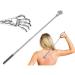 Ggnaxivs Back Scraper - Retractable Stainless Steel Handle | Body Massager & Head Scraper | International Shipping Available - Buy Online on GoSupps.com