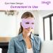 NEWGO Cold Eye Mask - Reusable Hot Cold Therapy Cooling Eye Mask for Puffy Eyes, Migraine, Dark Circles, Dry Eyes, Swollen Eyes, Sinus Pain - Light Purple - Buy Online on GoSupps.com