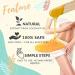 Waxing Pearls 100g - Sensitive Hair Removal for Intimate Areas Legs Face & Arms | Wax Film Wax Beans Without Strips - Buy Online on GoSupps.com