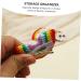 FRCOLOR 2 Pairs Rainbow Barrettes Cotton Rainbow Pendant Cartoon Hair Clips Hair Bows Clips Hair Accessory Bowknot Hairpin Candy Color Hair Clip Kids Barretes Applique Girl Alloy Princess - Buy Online on GoSupps.com